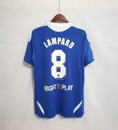 with UCL Patch Retro Jersey 2011-2012 Chelsea LAMPARD 8 Champions League Final Home Soccer Jersey