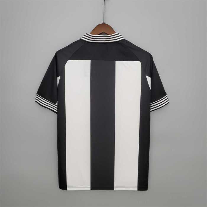 Newcastle Commemorative Edition White and Black Soccer Jersey