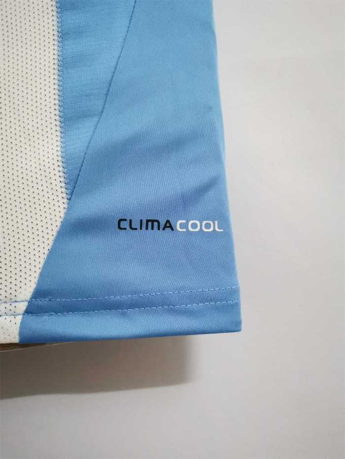 with Patch Retro Jersey 2010 Argentina Home Vintage Soccer Jersey