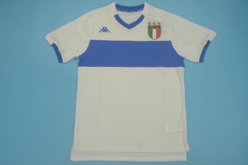 Retro Jersey 1998-2000 Italy White Soccer Jersey Vintage Football Shirt