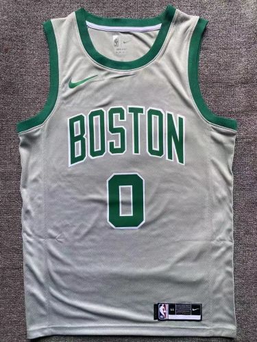 NK Boston Celtics 0 TATUM White NBA Jersey Basketball Shirt
