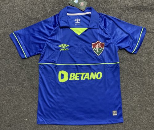 Fans Version 2023-2024 Fluminense Blue Goalkeeper Soccer Jersey