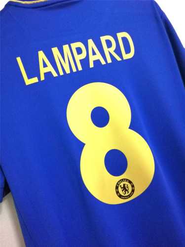 with 2012 Champions Winner Patch Retro Jersey 2012-2013 Chelsea LAMPARD 8 Home Soccer Jersey