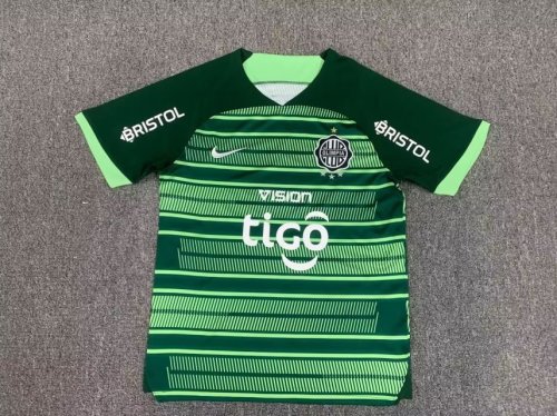 Fans Version 2023-2024 Club Olimpia 3rd Away Green Soccer Jersey
