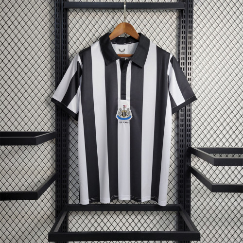 Fans Version 2023-2024 Newcastle 130th Anniversary Home Edition Soccer Jersey