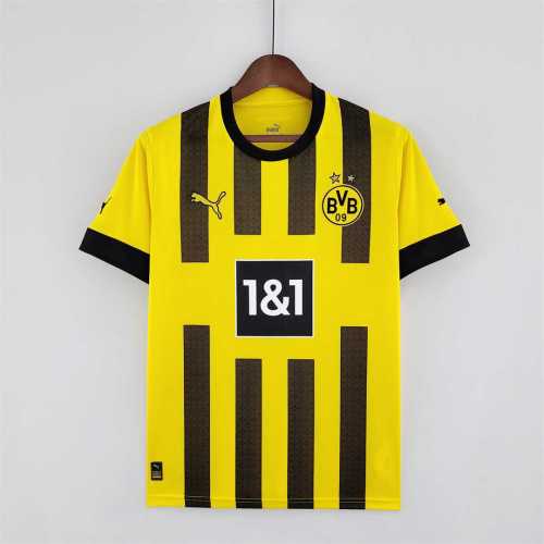 Fans Version 2022-2023 Borussia Dortmund Home Soccer Jersey S,M,L,XL,2XL,3XL,4XL
