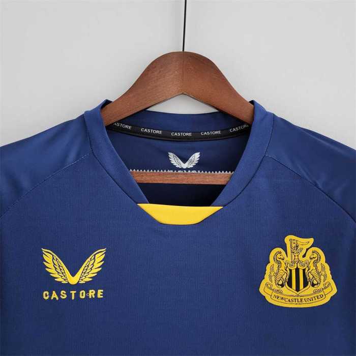 Fans Version 2022-2023 Newcastle United 3rd Away Royal Blue Soccer Jersey