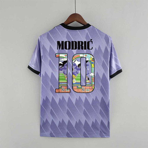 Color font #10 MODRIC Fans version 22-23 REAL MADRID AWAY JERSEY