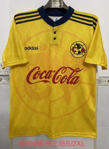 Retro Jersey 1998-1999 Club America Aguilas Home Vintage Soccer Jersey
