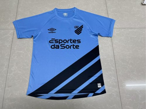 Fans Version 2023-2024 Athletico Paranaense Away Blue Soccer Jersey
