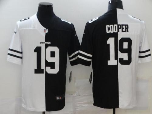 Cowboys 19 Amari Cooper Black And White Split Vapor Untouchable Limited Jersey
