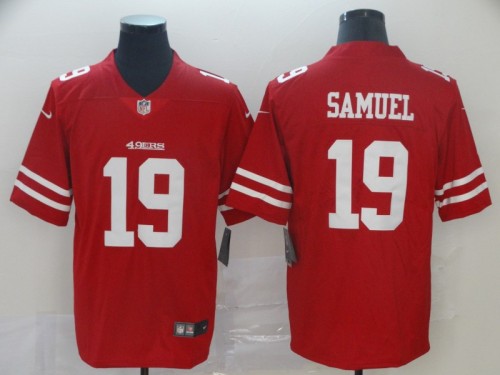 San Francisco 49ers #19 SAMUEL Red NFL Jersey