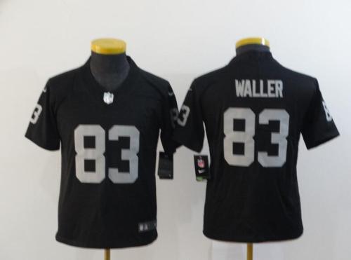 Youth Raiders 83 Darren Waller Black 2020 Inaugural Season Vapor Untouchable Limited Jersey