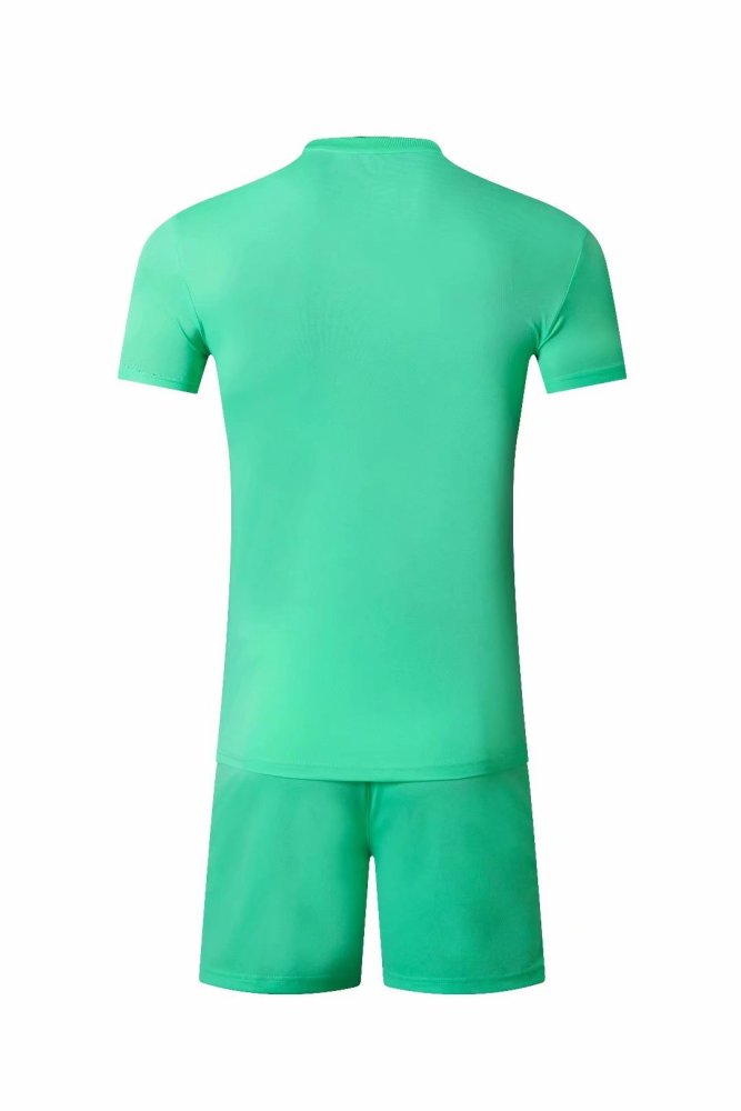 #605 Soccer Training Uniform Blank Jersey and Shorts
