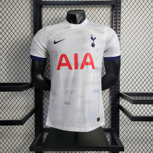 Spurs Shirt Player Version 2023-2024 Tottenham Hotspur Home Soccer Jersey