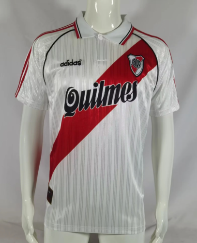 Retro Jersey 1995-1996 River Plate Home Vintage Soccer Jersey