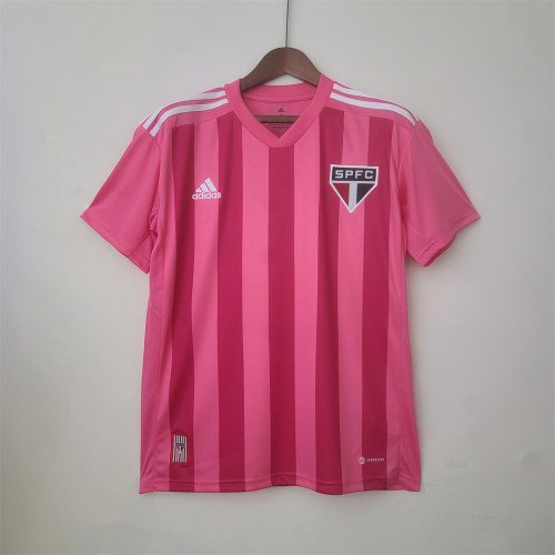 Fans Version 2022-2023 Sao Paulo Pink Special Soccer Jersey