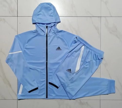 2023-2024 AD Blue Soccer Hoodie and Pants