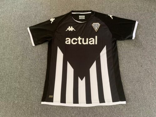 Fans Version 2022-2023 Angers Home Soccer Jersey