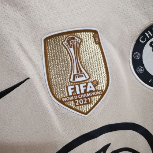 with Gold FIFA Club WorldCup+UCL Patch Retro Jersey 2022-2023 Chelsea 3rd Away Soccer Jersey