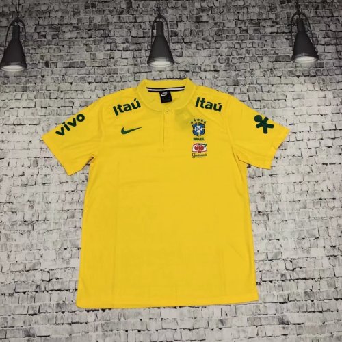 2022 Brazil Yellow Soccer Training Jersey