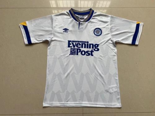 Retro Jersey 1991-1992 Leeds United Home Soccer Jersey