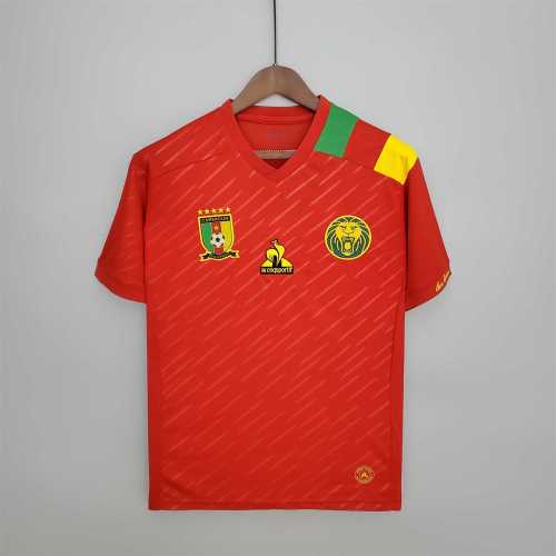Fans Version 2022 Cameroon Red Soccer Jersey