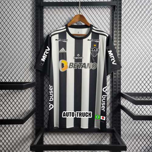 with All Sponor Logos Fans Version 2022-2023 Atletico mineiro Home Soccer Jersey