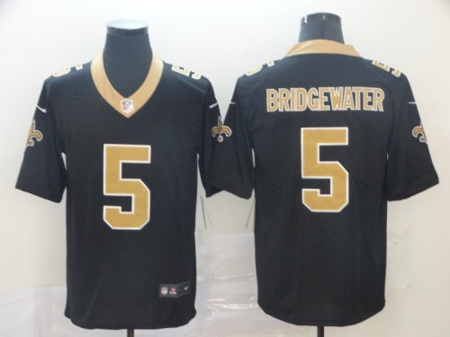 New Orleans Saints 5 Teddy Bridgewater Black Vapor Untouchable Limited Jesey