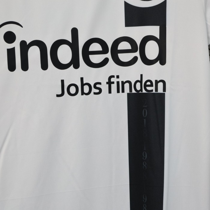 Fan Version 2023-2024 Eintracht Frankfurt Special Edition White Soccer Jersey Futbol Shirt
