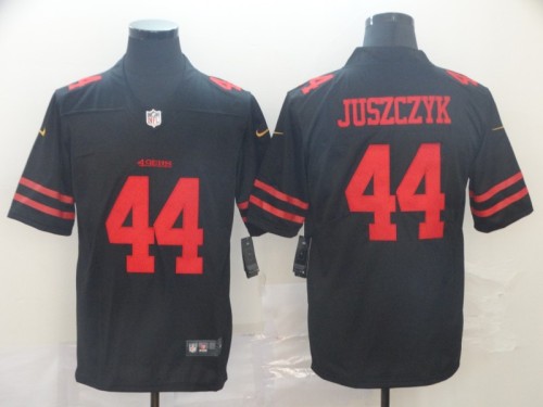 San Francisco 49ers 44 JUSZCZYK Black Red NFL Jersey