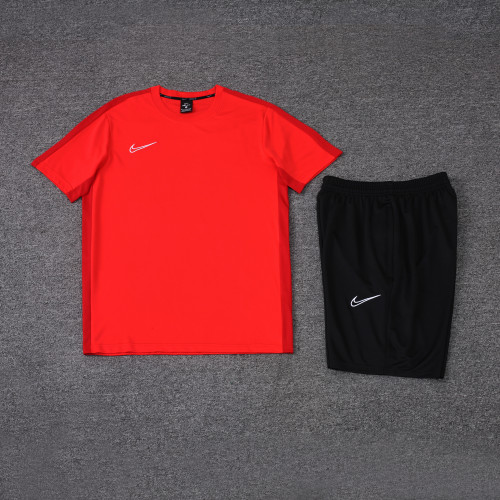 LH-ND02 Orange Soccer Training T-shirt and Shorts