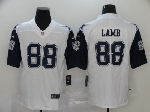 Dallas Cowboys 88 Ceedee Lamb White 2020 NFL Draft First Round Pick Vapor Untouchable Limited Jersey