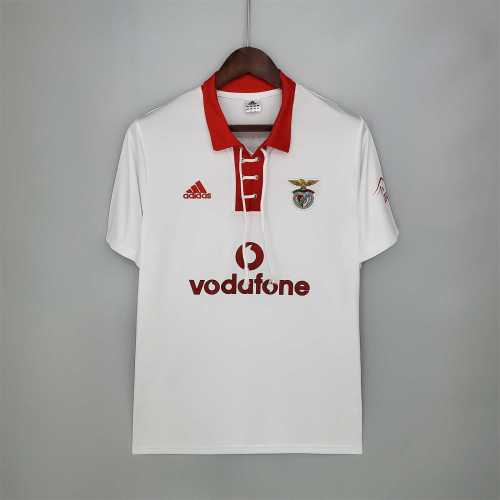 Retro Jersey 2004-2005 Benfica Away White Soccer Jersey