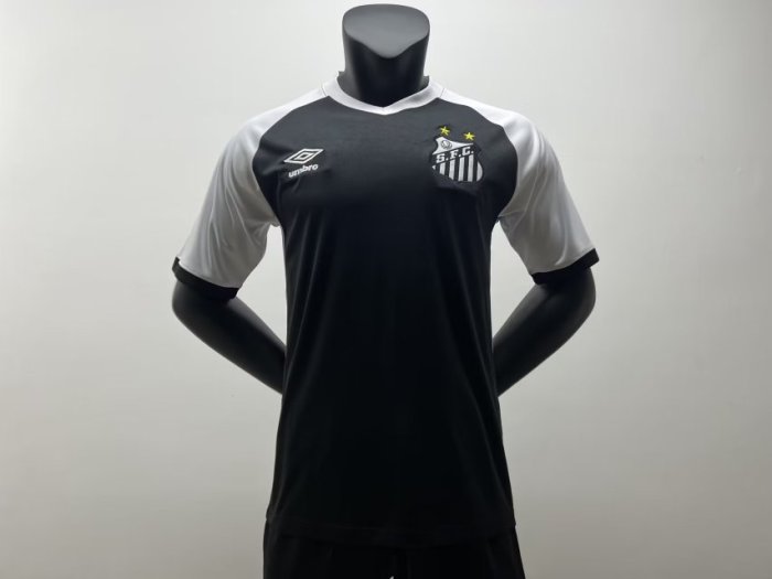 Player Version 2022-2023 Santos Special Black/Grey Soccer Jersey