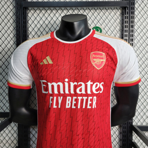 Player Version 2023-2024 Arsenal Home Soccer Jersey Football Shirt