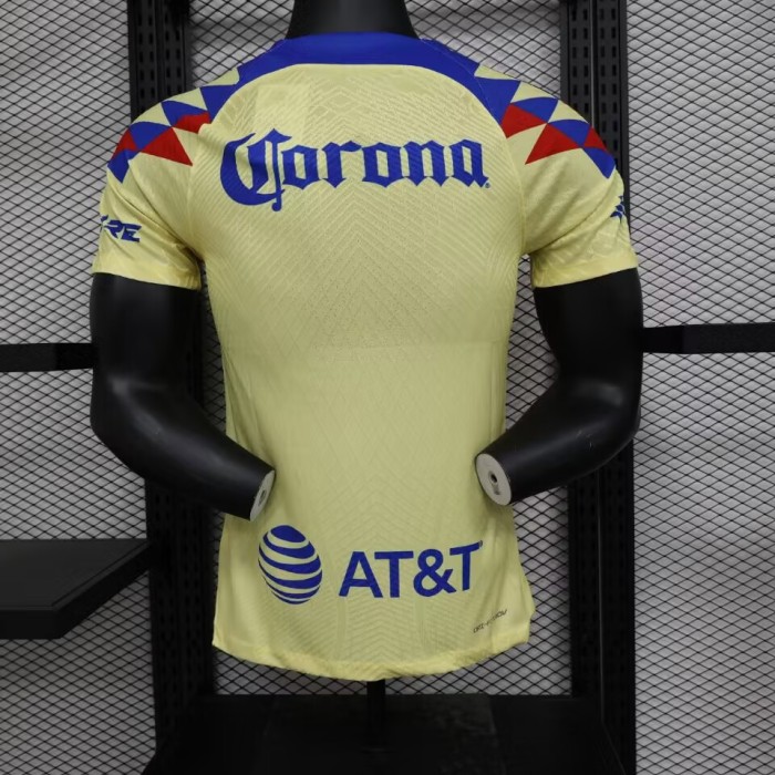 Player Version 2023-2024 Club America Aguilas Home Soccer Jersey