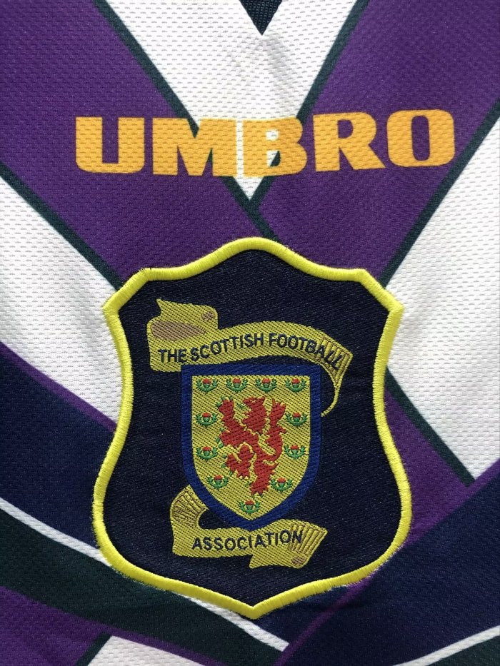 Retro Jersey 1994-1996 Scotland Away Soccer Jersey