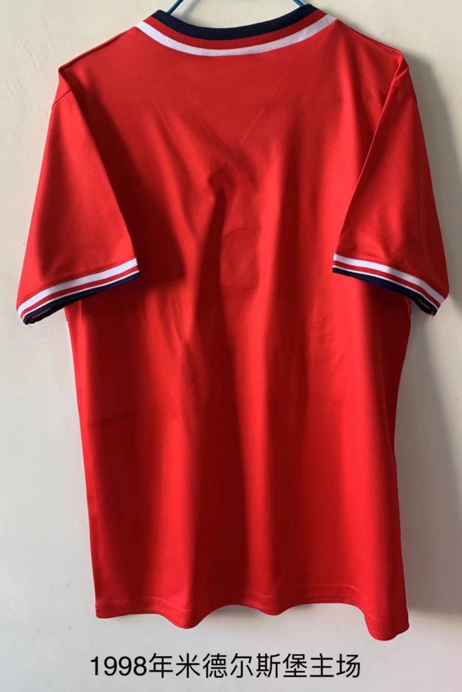 Classic 1998 Middlesbrough Home Retro Soccer Jersey