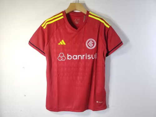 Fans Version 2023-2024 Sport Club Internacional Goalkeeper Red Soccer Jersey