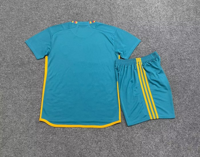 Adult Uniform 2022-2023 Los Angeles Galaxy Away Soccer Jersey Shorts