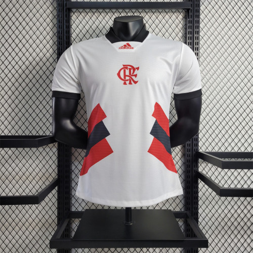 Player Version 2023-2024 Flamengo Casual White Soccer Jersey