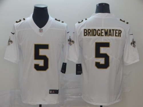 New Orleans Saints 5 Teddy Bridgewater White Vapor Untouchable Limited Jesey