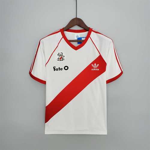 Retro Jersey 1986 River Plate Home Soccer Jersey