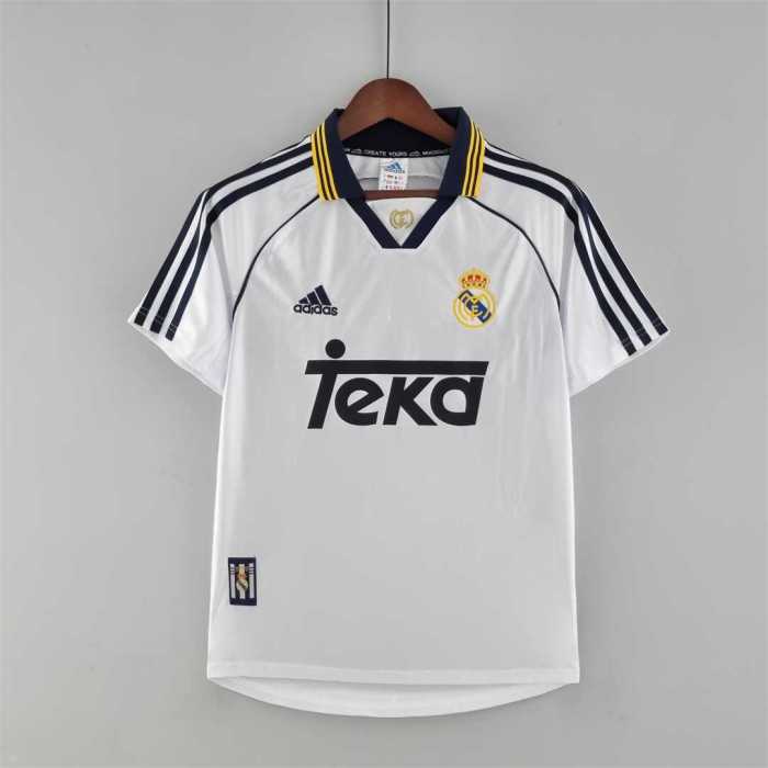 Retro Jersey 2000 Real Madrid Home Soccer Jersey