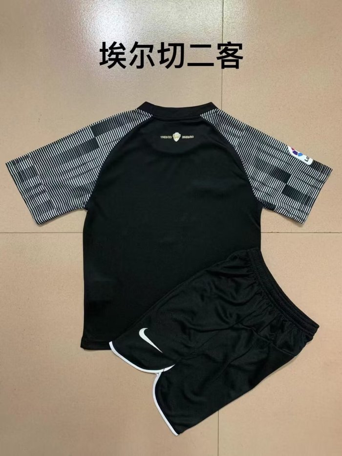 Adult Uniform 2022-2023 Elche 3rd Away Soccer Jersey Shorts