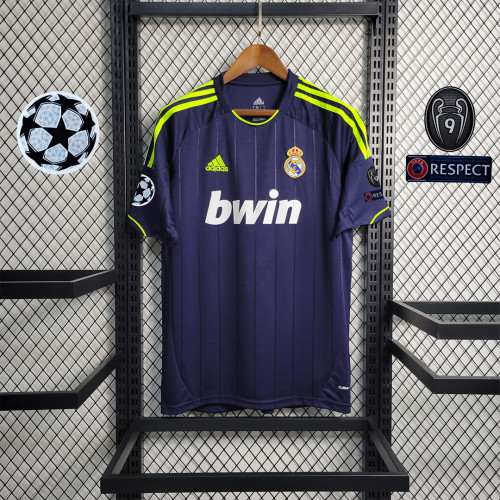 with UCL Patch Retro Jersey 2012-2013 Real Madrid Away Soccer Jersey