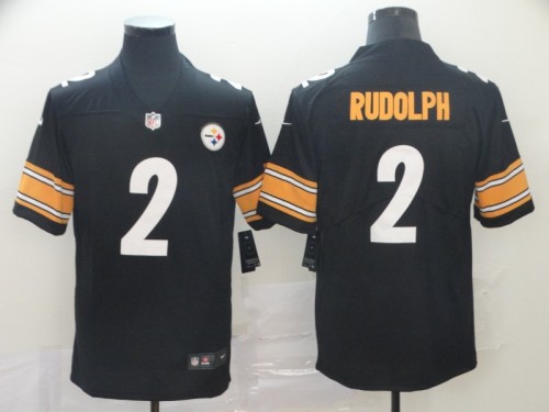New Pittsburgh Steelers #2 RUDOLPH Black NFL Jersey