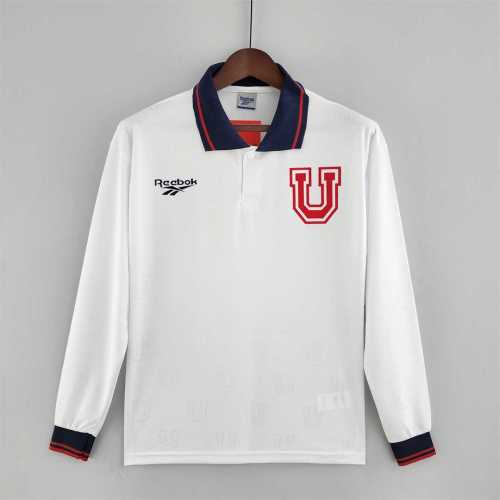 Retro Jersey Long Sleeve 1998 Club Deportivo Universidad Católica Home Soccer Jersey