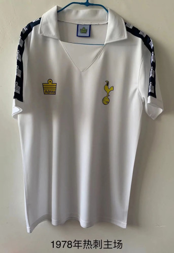 Retro Jersey 1978 Tottenham Hotspur Home Soccer Jersey Spurs Vintage Football Shirt